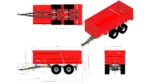 MQ60 Field L6000 H1500 W2550 21 m³ - Pilt 4