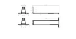 Konksliftkonteineri raam 220 × 80 - Pilt 4