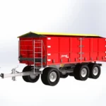 OL60 drop-down konteinerhaagis L6000 H1500 W2550 21 m³