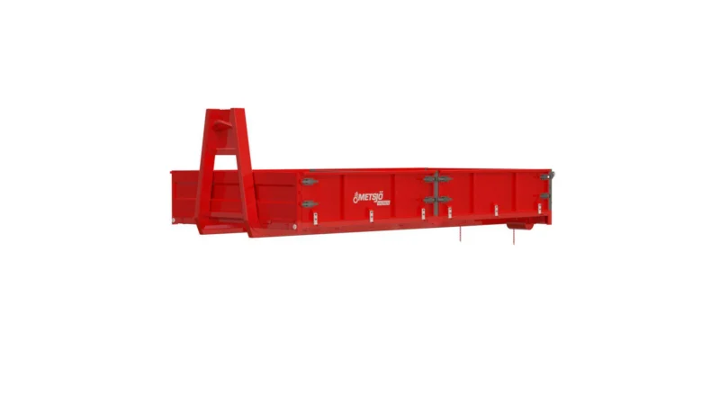 Avatavate külgedega konksliftkonteiner L5050 H600 W2550 7,3 m³