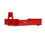 Avatavate külgedega konksliftkonteiner, L4165 × H450 × W2550, 4,6 m³