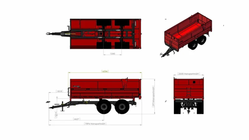MQ60 3-way Eucon L5050 H1500 W2550 21 m³ - Image 3