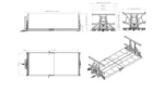 Konteinerplatvorm L5600 W2550 - Pilt 2