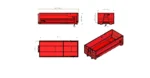 Eucon viljakonteiner L6000 H1500 W2550 25 m³ - Pilt 4