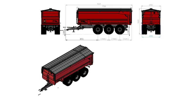 MQ75 Eucon Herrgård  L7500 H1750 W2550 31 m³ - Image 9