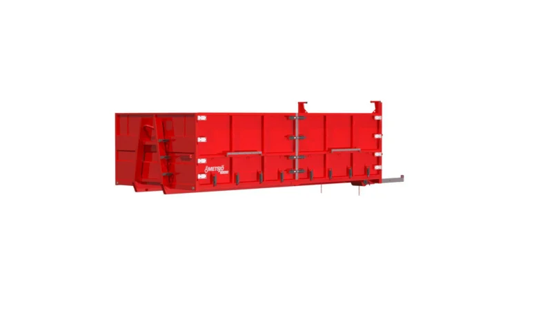 Külgavatav konteiner L6000 H1500 W2650 21 m³