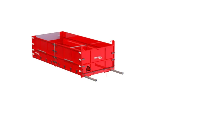 Külgavatav konteiner L6000 H1500 W2650 21 m³ - Image 2