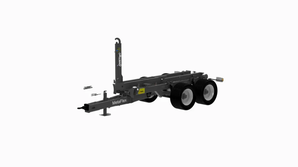 MF45 konteinerhaagis tasakaalustatud hüdrosüsteemiga