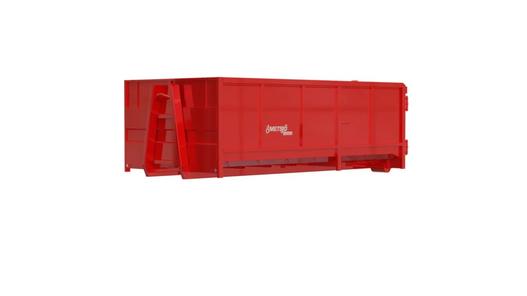 Field konteiner ustega H1500 W2550 17,5m3