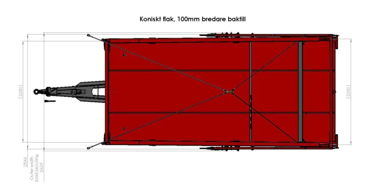 MetaX Wheat and Grass Trailer L5050 H2500 W2550 29 m³ - Image 4