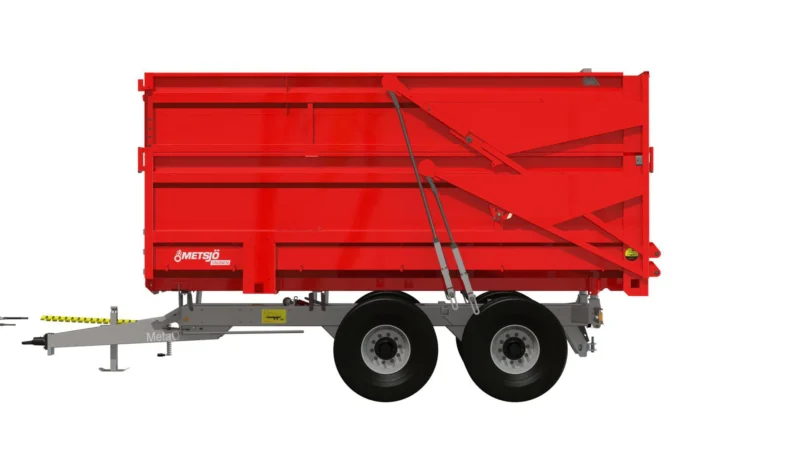 MQ60 Grain + Grass trailer L6000 H2500 W2550 35 m³ - Image 3