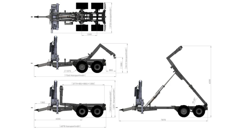 MF16 kraana kinnitus 385/65x22,5 - Image 4