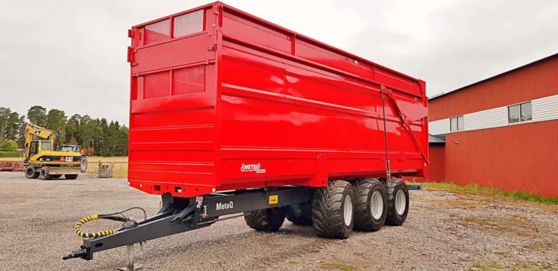 MQ95 3-teljeline silo- ja maisihaagis L9500 H3000 W2550 66m³ - Image 8