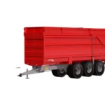 MQ95 3-teljeline silo- ja maisihaagis L9500 H3000 W2550 66m³