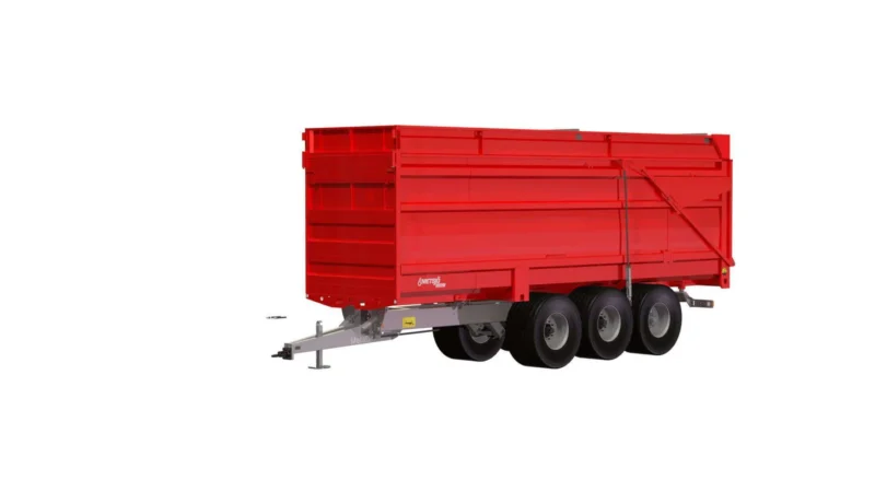 MQ95 3-teljeline silo- ja maisihaagis L9500 H3000 W2550 66m³