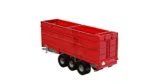 MQ95 3-teljeline silo- ja maisihaagis L9500 H3000 W2550 66m³ - Pilt 2