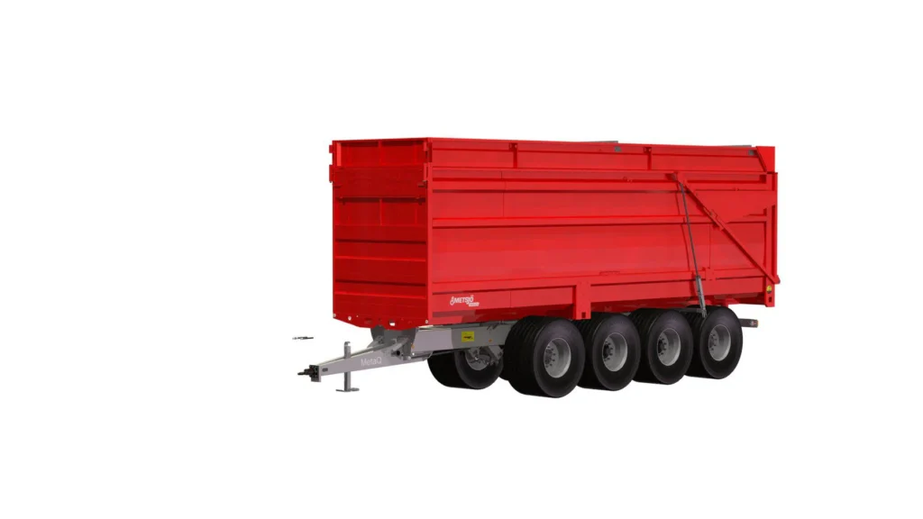 MQ95 4-teljeline silo- ja maisiveohaagis 66m3