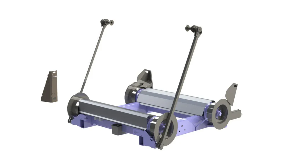 Hüdraulilise veoga alusraam