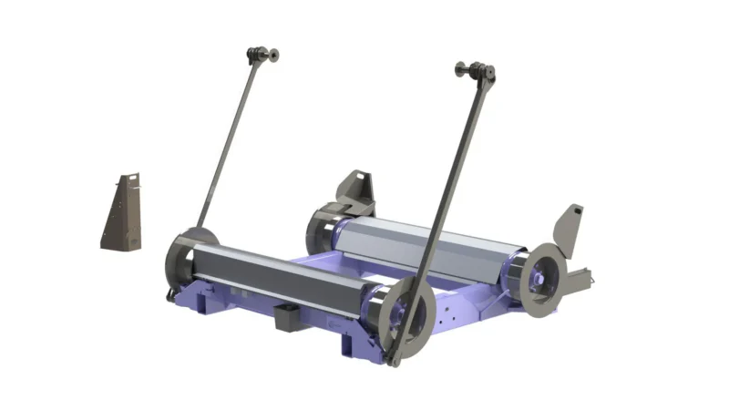 Hüdraulilise veoga alusraam