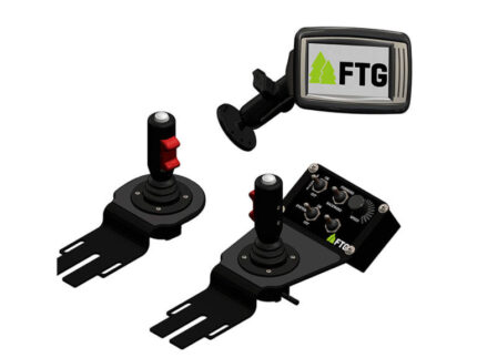 EHC cable control with mini joysticks