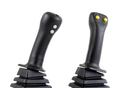 Pre-hydraulic control with joysticks
