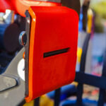 Protective plates for support legs