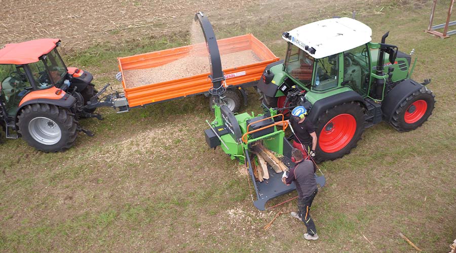 HEIZOHACK HM 4-300 puiduhakkur