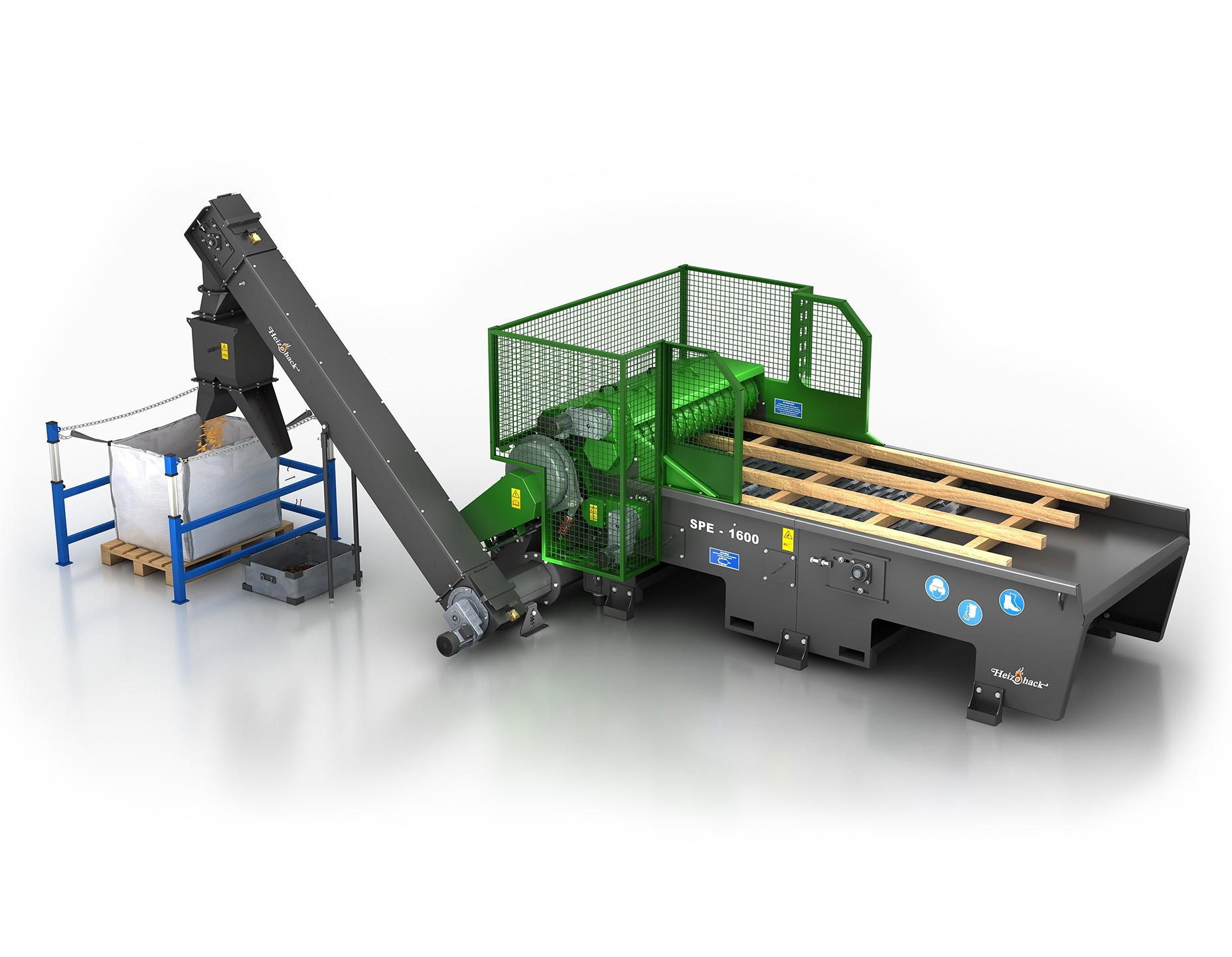 HEIZOHACK SPE 1600 puiduhakkur